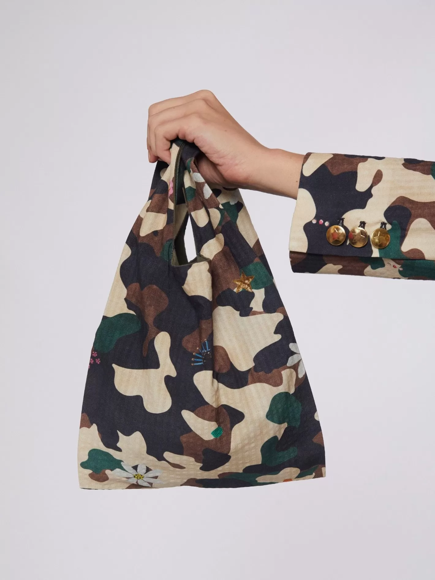 Bolsos | Vilagallo Bolso Estampado Camuflaje