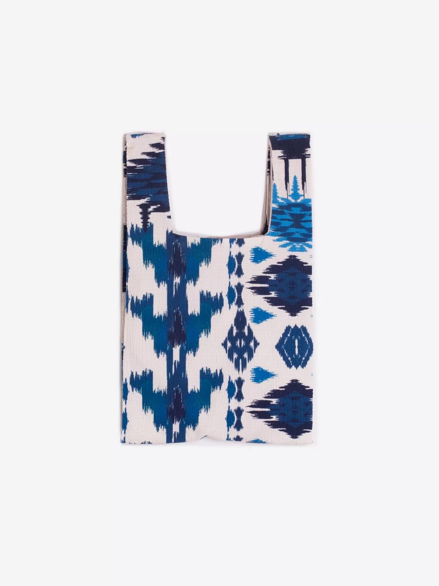 Bolsos | Vilagallo Bolso Estampado Ikat Azul