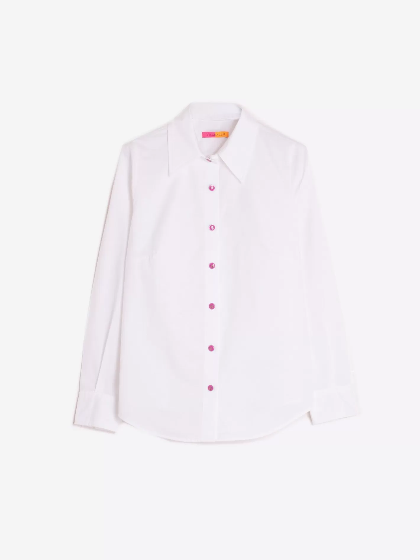 Camisas | Vilagallo Camisa Boton Abeja Rosa Popelin