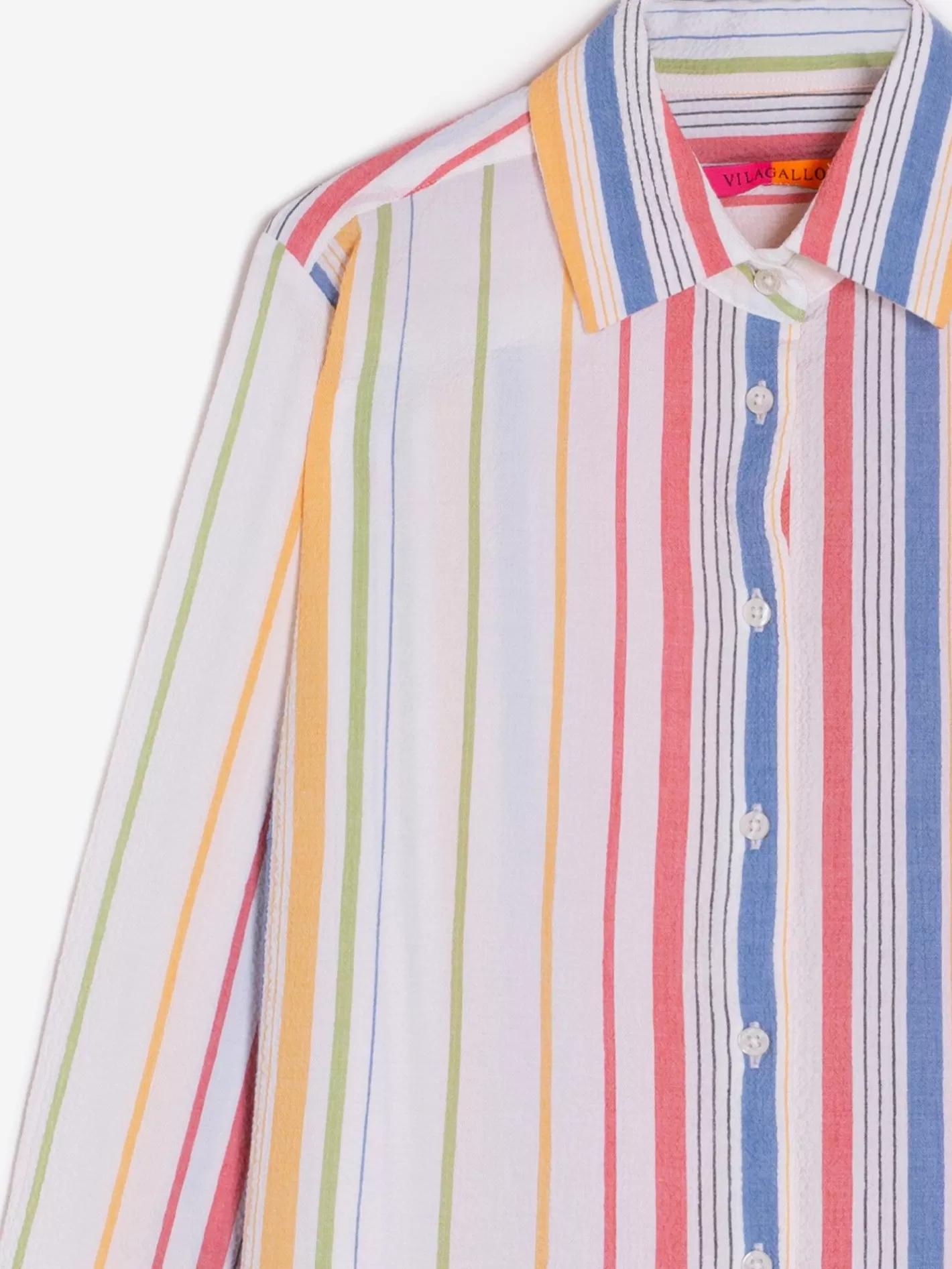 Camisas | Vilagallo Camisa Sara Stripe Multicolour