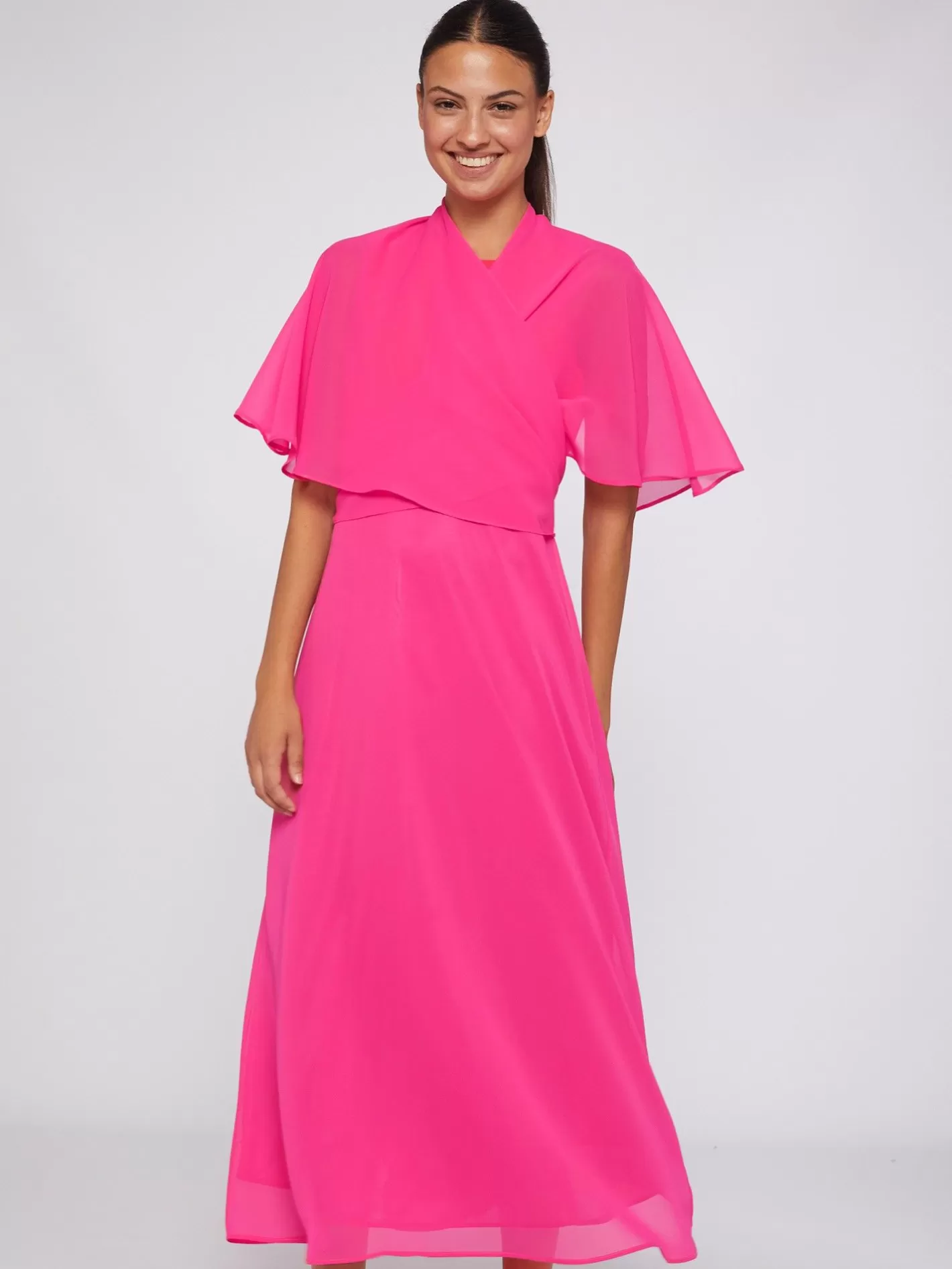 Capas | Vilagallo Capa Mirelle Pink Chiffon