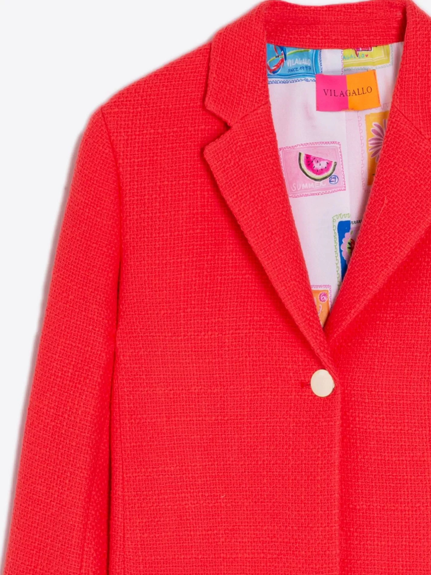 Chaquetas | Vilagallo Chaqueta Imma Madelaine Coral