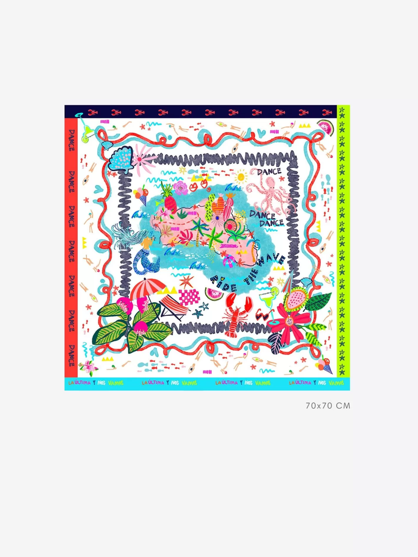 Foulards | Vilagallo Foulard Seda Isla 70Cm