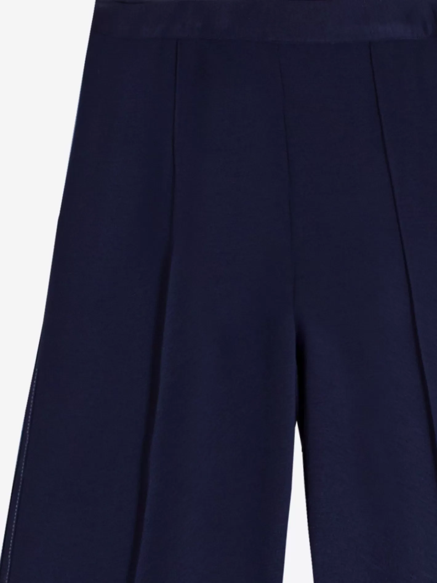 Pantalones | Vilagallo Pantalon Punto Navy