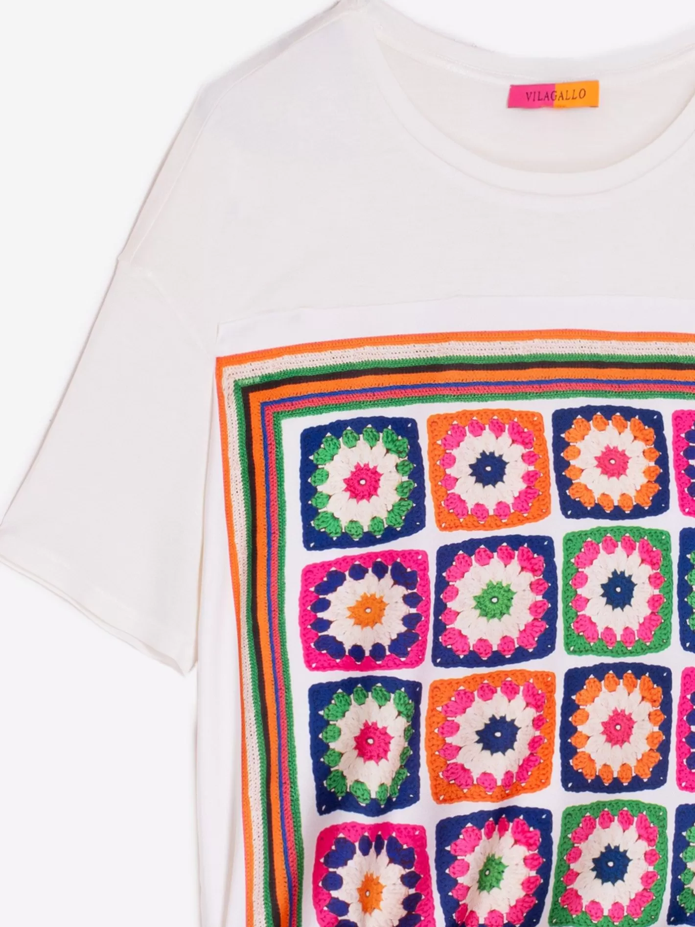 Camisetas | Vilagallo T-Shirt Victoria Granny Square