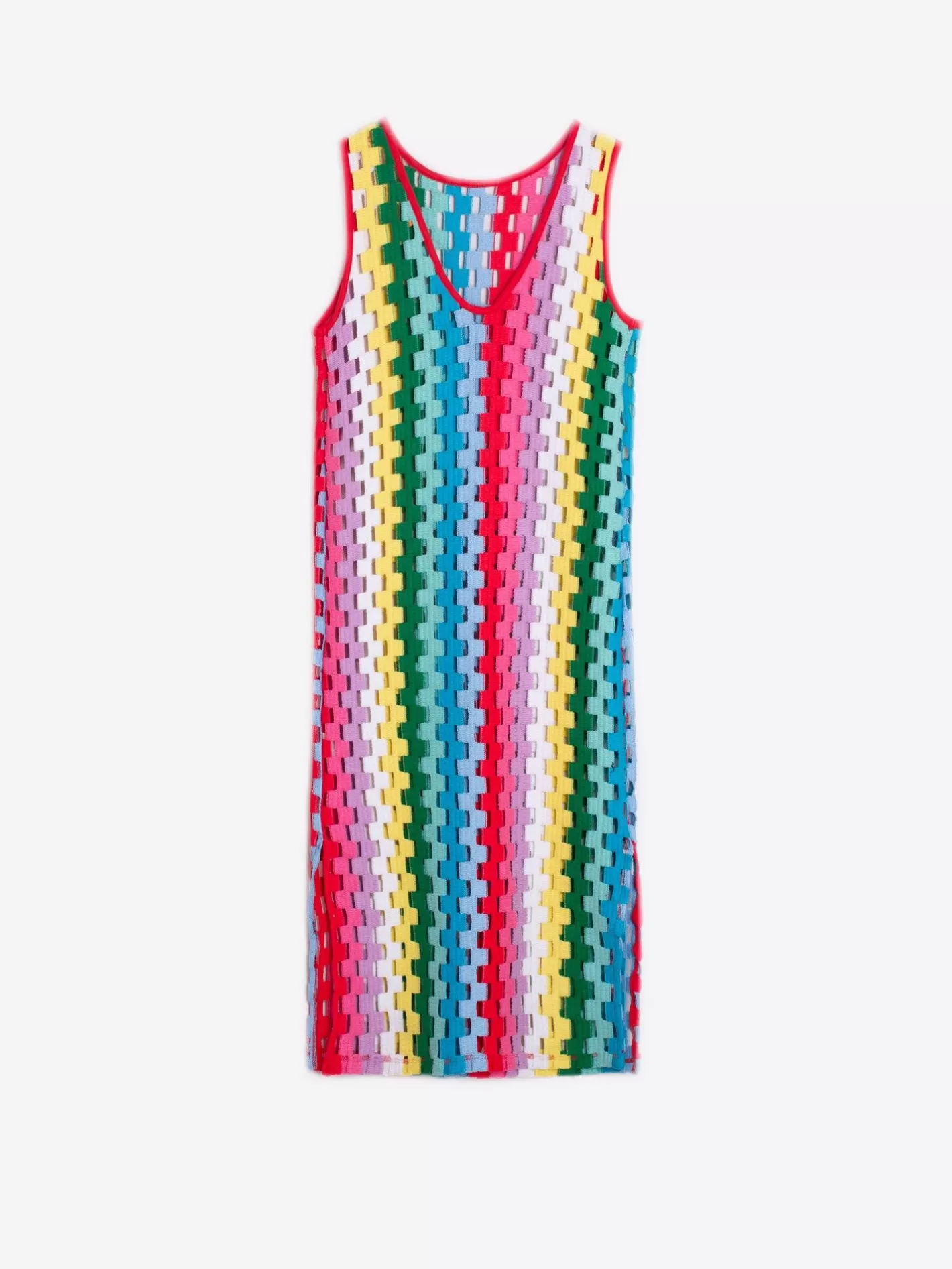 Vestidos | Vilagallo Vestido Calado Escote Espalda Multicolor